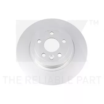 Jeu de 2 disques de frein arrière NK 314058