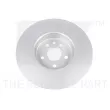Jeu de 2 disques de frein arrière NK 314058 - Visuel 2