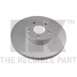Jeu de 2 disques de frein avant NK 314406 - Visuel 1
