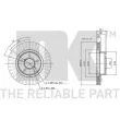 Jeu de 2 disques de frein avant NK 314412 - Visuel 3