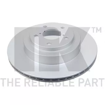 Jeu de 2 disques de frein arrière NK 314414