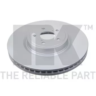 Jeu de 2 disques de frein avant NK 314419