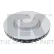 Jeu de 2 disques de frein avant NK 314420 - Visuel 1