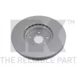 Jeu de 2 disques de frein avant NK 314421 - Visuel 2