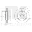 Jeu de 2 disques de frein arrière NK 314427 - Visuel 3