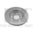 Jeu de 2 disques de frein avant NK 3145100 - Visuel 2