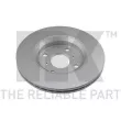 Jeu de 2 disques de frein avant NK 3145102 - Visuel 2