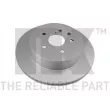 Jeu de 2 disques de frein arrière NK 3145106 - Visuel 1