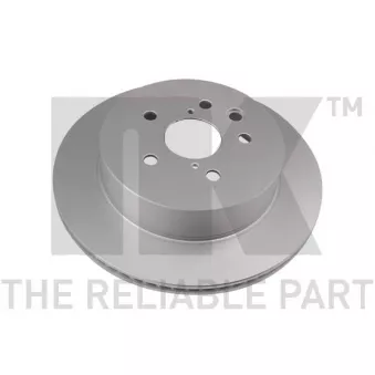 Jeu de 2 disques de frein arrière NK 3145106
