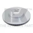 Jeu de 2 disques de frein avant NK 3145108 - Visuel 1