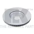 Jeu de 2 disques de frein avant NK 3145108 - Visuel 2