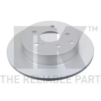 Jeu de 2 disques de frein arrière NK 3145114