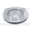 Jeu de 2 disques de frein avant NK 3145117 - Visuel 2