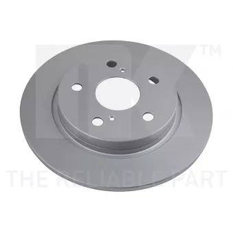 Jeu de 2 disques de frein arrière NK 3145123