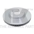 Jeu de 2 disques de frein avant NK 3145125 - Visuel 1