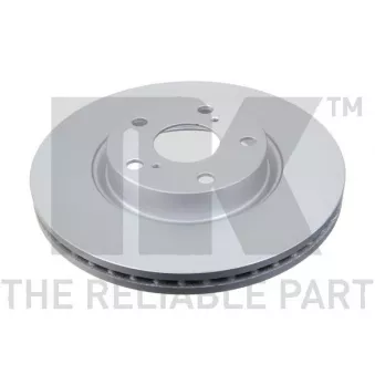 Jeu de 2 disques de frein avant NK 3145125