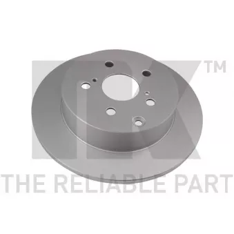 Jeu de 2 disques de frein arrière NK 3145136