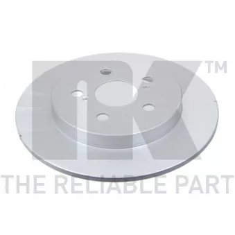 Jeu de 2 disques de frein arrière NK 3145143