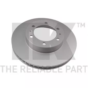 Jeu de 2 disques de frein avant NK 3145145