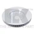 Disque de frein avant gauche NK 3145146 - Visuel 2
