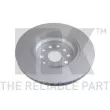 Disque de frein arrière droit NK 3145149 - Visuel 2