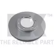 Jeu de 2 disques de frein avant NK 3145153 - Visuel 1