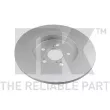 Jeu de 2 disques de frein arrière NK 3145172 - Visuel 2