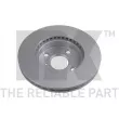 Jeu de 2 disques de frein avant NK 3145174 - Visuel 2