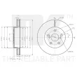 Jeu de 2 disques de frein avant NK 3145179 - Visuel 3