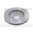 Jeu de 2 disques de frein avant NK 314544 - Visuel 2