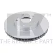 Jeu de 2 disques de frein avant NK 314578 - Visuel 1