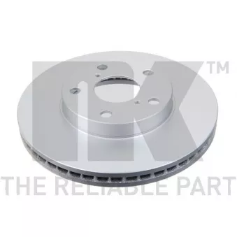Jeu de 2 disques de frein avant NK 314578