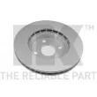Jeu de 2 disques de frein avant NK 314579 - Visuel 2