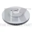 Jeu de 2 disques de frein avant NK 314583 - Visuel 1