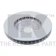 Jeu de 2 disques de frein avant NK 314586 - Visuel 2