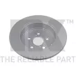 Jeu de 2 disques de frein arrière NK 314589 - Visuel 2