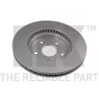 Jeu de 2 disques de frein avant NK 314592 - Visuel 2