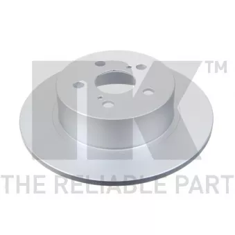 Jeu de 2 disques de frein arrière NK 314593