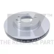 Disque de frein avant gauche NK 3147102 - Visuel 1