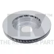 Disque de frein avant gauche NK 3147102 - Visuel 2