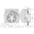 Disque de frein avant gauche NK 3147102 - Visuel 3