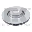 Jeu de 2 disques de frein avant NK 3147108 - Visuel 1