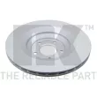Jeu de 2 disques de frein arrière NK 3147110 - Visuel 2
