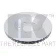 Jeu de 2 disques de frein arrière NK 3147113 - Visuel 2