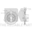 Jeu de 2 disques de frein arrière NK 3147113 - Visuel 3