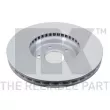 Jeu de 2 disques de frein avant NK 3147127 - Visuel 2