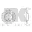 Jeu de 2 disques de frein avant NK 3147127 - Visuel 3