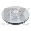 Jeu de 2 disques de frein avant NK 3147128 - Visuel 1