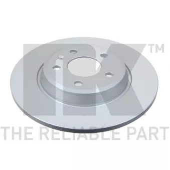 Jeu de 2 disques de frein arrière NK 3147129
