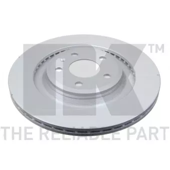 Jeu de 2 disques de frein arrière NK 3147130